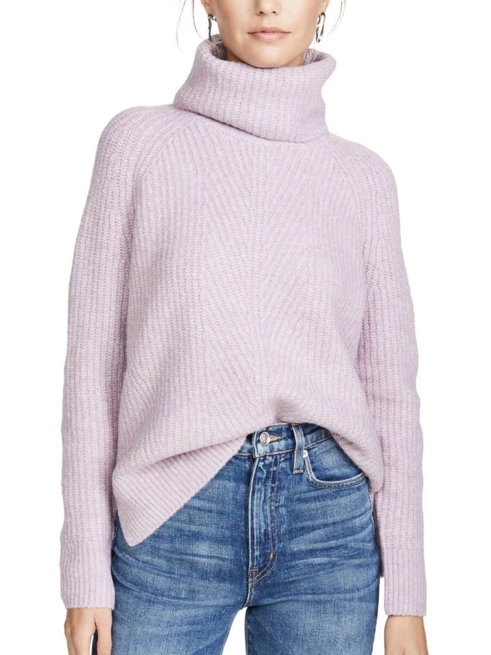 Madewell Mercer Turtleneck Sweater in Coziest Yarn